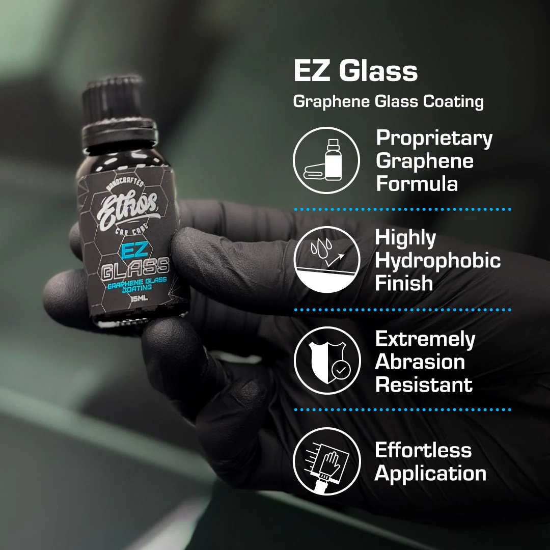 EZ Glass - Graphene Glass Coating & Cleaner Kit - Image 3